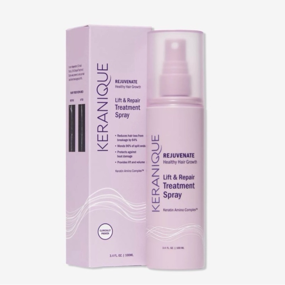 Keranique Rejuvenate Lift & Repair Treatment Spray,‎ hair fiber repaired